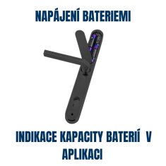 BOT Pametna kvaka TTLock H1 crna 90 mm