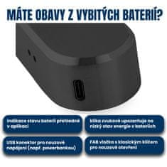 BOT Pametna kvaka TTLock H1 crna 90 mm