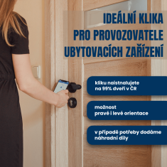BOT Pametna kvaka za vrata Tuya H21 crna