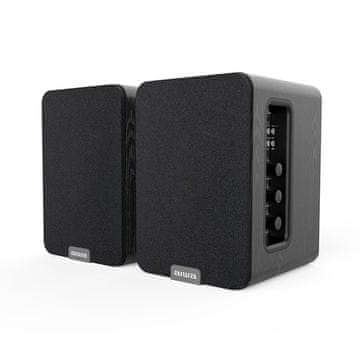 AIWA aktivni Hi-Fi regalni zvučnici ASP-A200BK (2 x 25 W)