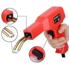 Vixson Aparat za varenje plastike s 400 spojnica, kleštima i nožem – za popravak plastike na autu | BONDSTAPLE