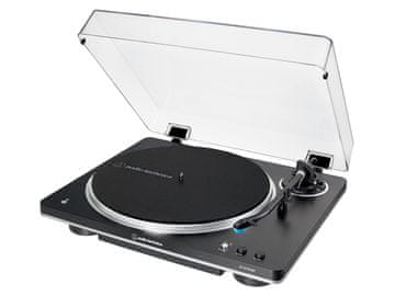 Audio-Technica AT-LP70XBT gramofon, Bluetooth, crno i srebrno