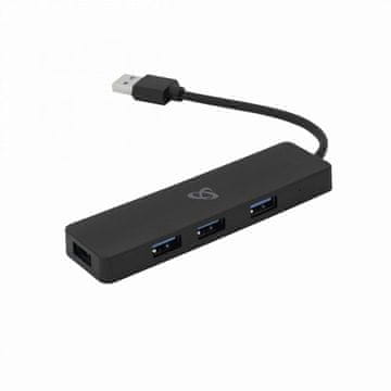 S-box USB Razdjelnik H-504 / USB-3.0 4 ulaza