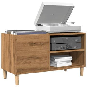 Vidaxl Ormarić za gramofone Artisan hrast 84,5 x 38 x 48 cm