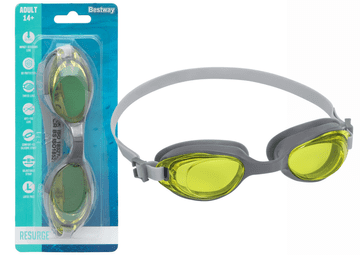 slomart BESTWAY Naočale za plivanje Goggles, žute, UV filter, Anti-fog