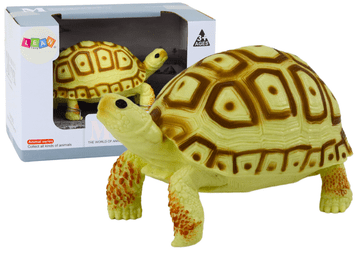 slomart Figurica kornjače LEAN TOYS, svijetlo žuta-smeđa