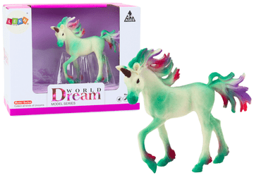 slomart Kolekcionarska figurica malog jednoroga, zeleni, 8 cm