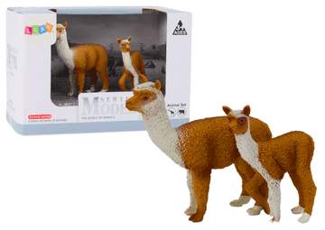 slomart Figurica odrasle Lame LEAN TOYS (8 cm) s mladunčetom (6 cm)