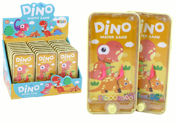 slomart LEAN TOYS Vodena igračka u obliku telefona s dinosaurusom, žuta