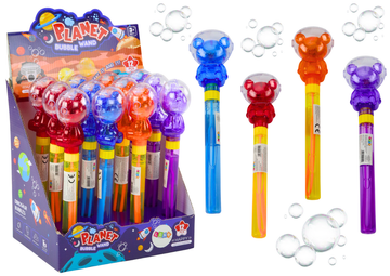 slomart LEAN TOYS Mjehurići astronaut s svjetlom i bojama
