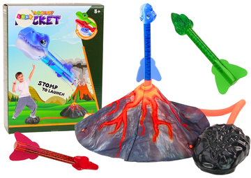 slomart Set s lansirnom napravom za rakete 'Dinosaur' i 'Vulkan'