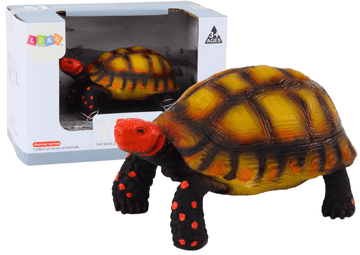 slomart Figurica kornjače LEAN TOYS, smeđe-crna