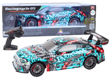slomart LEAN TOYS Veliki RC sportski automobil 1:8 sa svjetlima i zvukovima