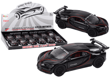 slomart LEAN TOYS Sportski automobil, 1:32, crni, metalni, zvučni efekti