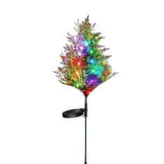 HOME & MARKER® Solarna LED svjetiljka, u obliku ciprese, dekorativna vanjska solarna lampa, otpornna na kišu | CUPRESSUS
