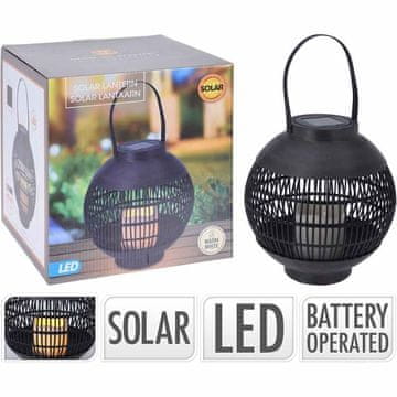 ProGarden Solarna svjetiljka s LED svijećom, 22 x 23 cm