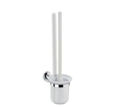 Kela Četka za WC s držačem MAKIRA mesing, kromirana, 43 cm