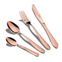 Berlingerhaus Set pribora za jelo od 24 dijela od nehrđajućeg čelika, Rosegold Metallic Line