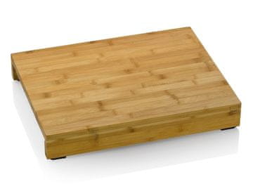 Kela Daska za rezanje s ladicama KENINA bambus 46 x 36 x 7 cm