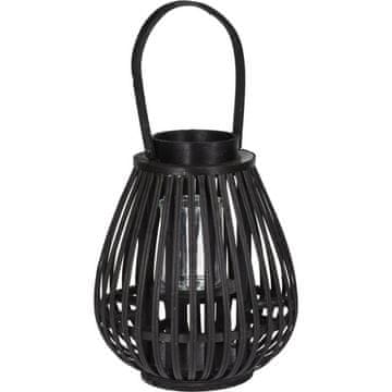 ProGarden Babus svijećnjak, 27 cm, crni