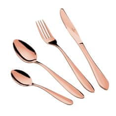 Berlingerhaus Set pribora za jelo od 24 dijela od nehrđajućeg čelika, Rosegold Metallic Line