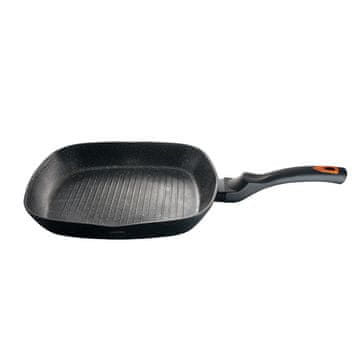 Berlingerhaus Granit Diamond Line 28 cm tava za roštilj s mramornom površinom