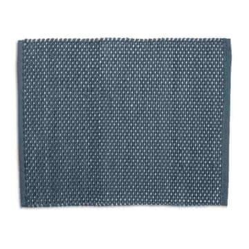 Kela Miu prostirka za kupaonicu, mješavina pamuka i poliestera, dimno plava, 65,0 x 55,0 x 1,0 cm