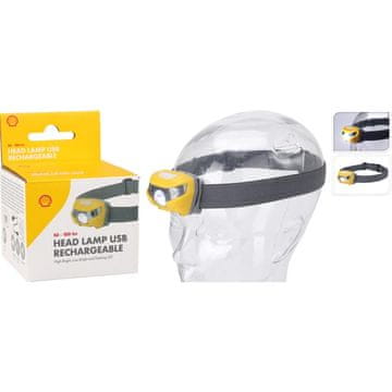 Shell SHELL USB punjiva svjetiljka za glavu, 100 lm