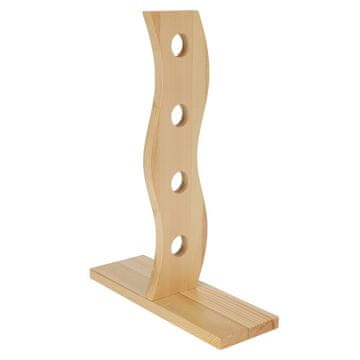 Excellent Houseware Vitrina za 4 boce vina