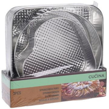 Excellent Houseware Set od 3 kalupa za pečenje