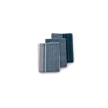 Kela Set kuhinjskih krpa PASADO od 3 komada, tamnoplave boje, 65 x 45 cm