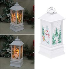 HOME & MARKER® Božićna LED svjetiljka, dekorativna svjetiljka za blagdane, set 2 komada, zimska dekoracija | GLOWMAS