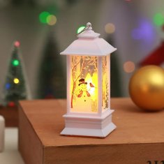 HOME & MARKER® Božićna LED svjetiljka, dekorativna svjetiljka za blagdane, set 2 komada, zimska dekoracija | GLOWMAS