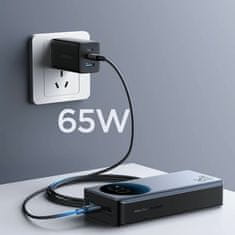 Joyroom Prijenosna baterija 20.000 mAh 65 W PowerBank siva JR-PBF04
