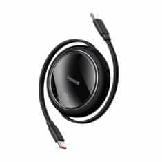 BASEUS USB C-C kabel 1m 100W uvlačivi crni Free2Draw