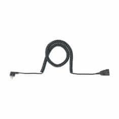 Bachmann produžni kabel 220V spiralni 1m crni BM0010706