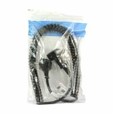 Bachmann produžni kabel 220V spiralni 1m crni BM0010706