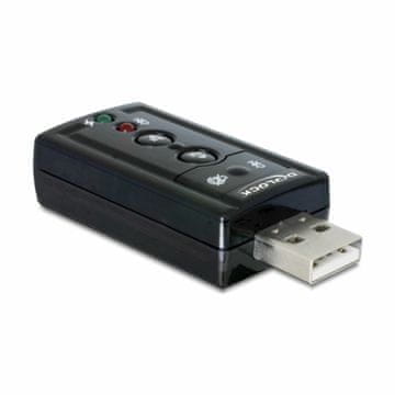 Delock USB vanjska zvučna kartica 7.1 61645