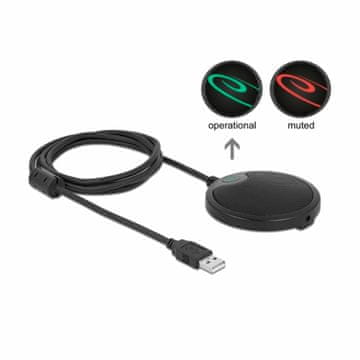 Delock USB mikrofon za konferencijske pozive 20672