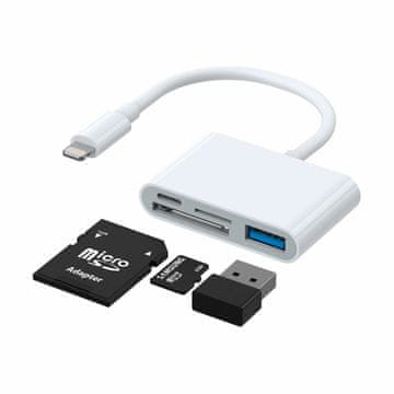 Joyroom Čitač kartica Hub USB lightning OTG S-H142