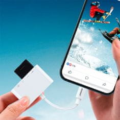 Joyroom Čitač kartica Hub USB lightning OTG S-H142