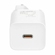 BASEUS punjač 25W TypeC bijeli QC Super Si CCSP020102