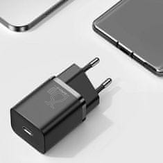 BASEUS punjač 25W TypeC crni QC Super Si CCSP020101
