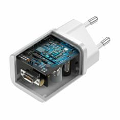 BASEUS punjač 25W TypeC bijeli QC Super Si CCSP020102