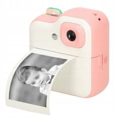 MG CP10 Printing Camera dječji instant fotoaparat, ružičasta