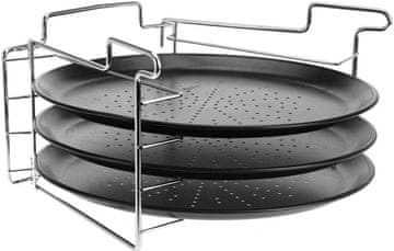 Excellent Houseware Set 3 posuda za pečenje pizze