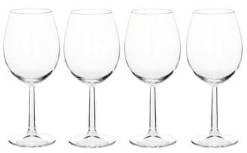 EXCELLENT Čaše za vino KO-CC7000280 set od 4 kom 430 ml