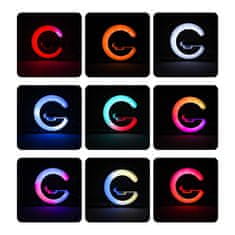 Aga RGB LED Lampa 5u1 s bežičnim punjačem Bijela