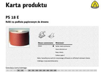KLINGSPOR PAPIRNATA ROLNA PS18E 150 mm debljine 180 mm (50 m)