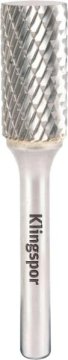KLINGSPOR HF 100 A glodalo za metal, cilindrični tip, promjer 12,7x25 mm, prihvat 6 mm